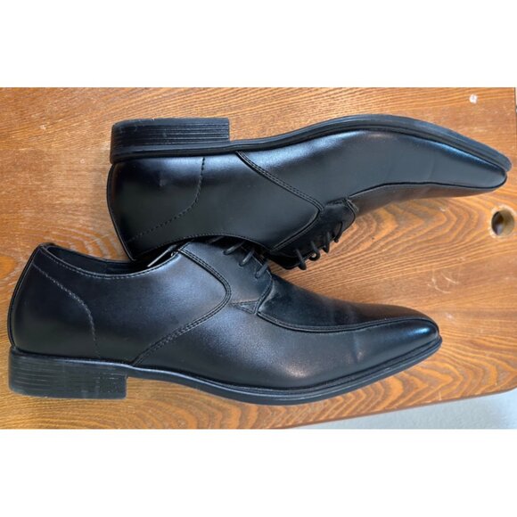 Van Heusen Anthony Line Dress Shoes  Black Size 10 Sku 2702 - Picture 7 of 15